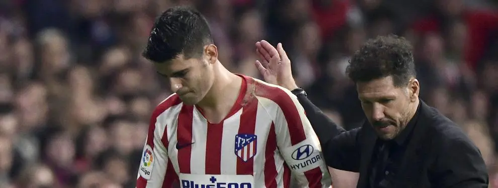 Simeone tiene delantero: Álvaro Morata ya puede irse del Atlético