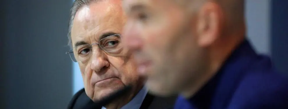 Baja 50 millones y Florentino Pérez sigue diciéndole a Zidane que no