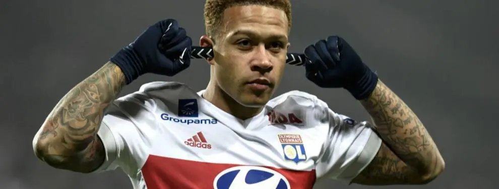 Depay se la puede jugar al Barça fichando por este equipo