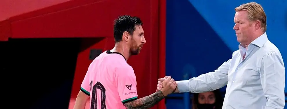 Koeman reta a Messi y hay lío listo: “el brazalete ya no da el mando”