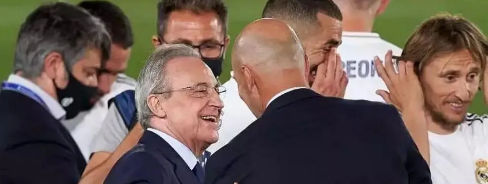 Florentino Pérez se lo apunta. El entrenador TOP que se deja querer