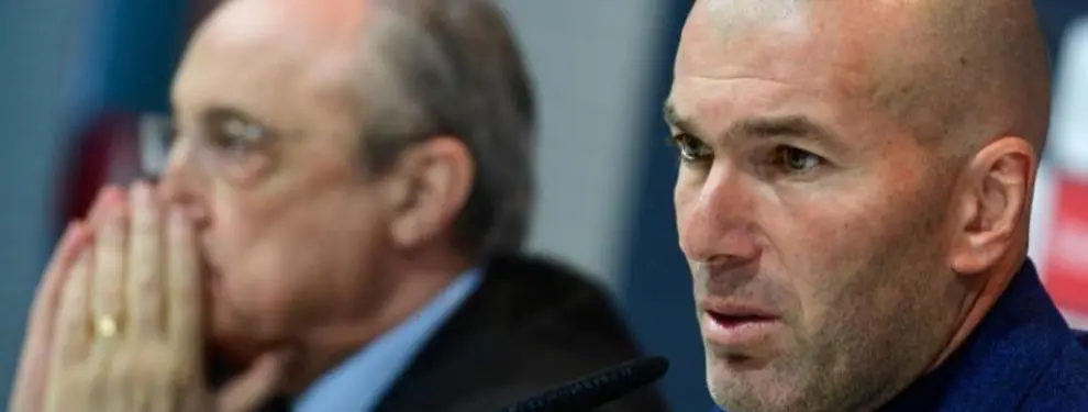 Exclusiva: tensa reunión entre Florentino y Zidane por un refuerzo
