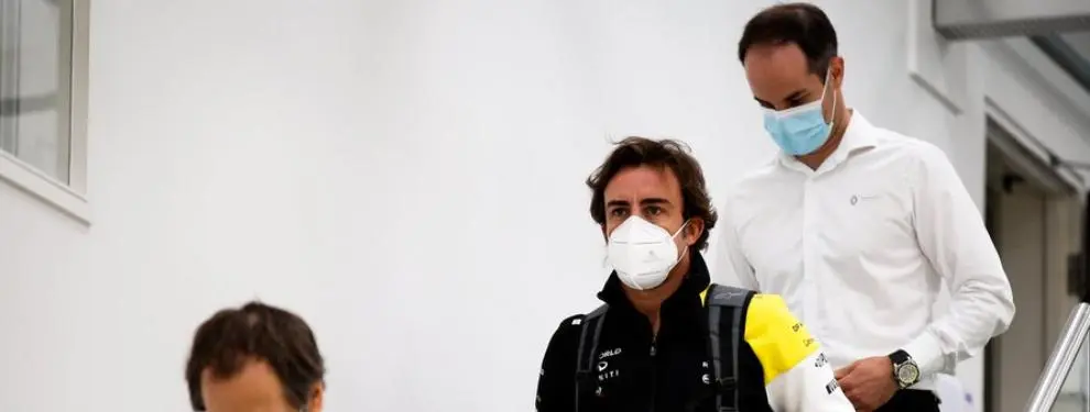 Lío en Renault: Alonso llega mientras su jefe estalla contra Ricciardo