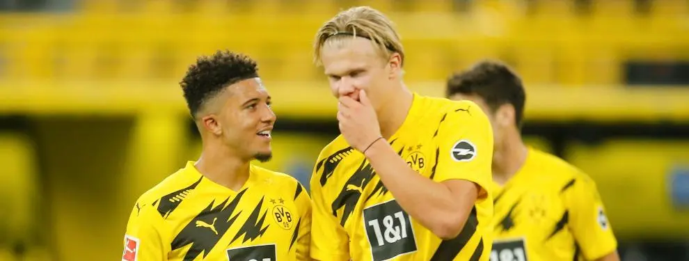 Haaland y él: el otro delantero que el Real Madrid seguirá en Dortmund
