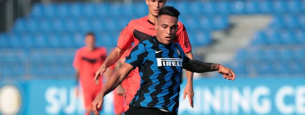 ¡Ridícula! Esta fue la oferta del Barça por Lautaro Martínez