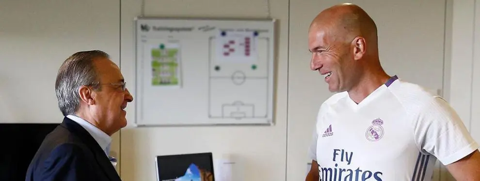 Zidane busca 9 ¡y a Florentino le ofrecen este delantero!
