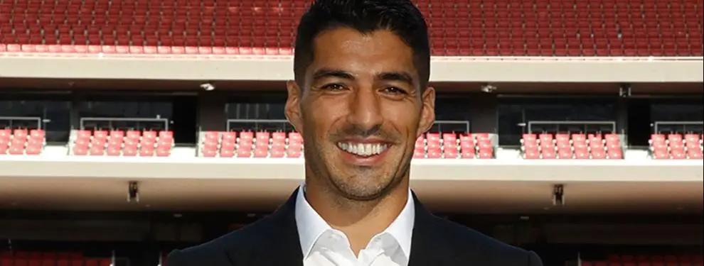 Primer lío con un compañero de Luis Suárez en el Atlético de Madrid