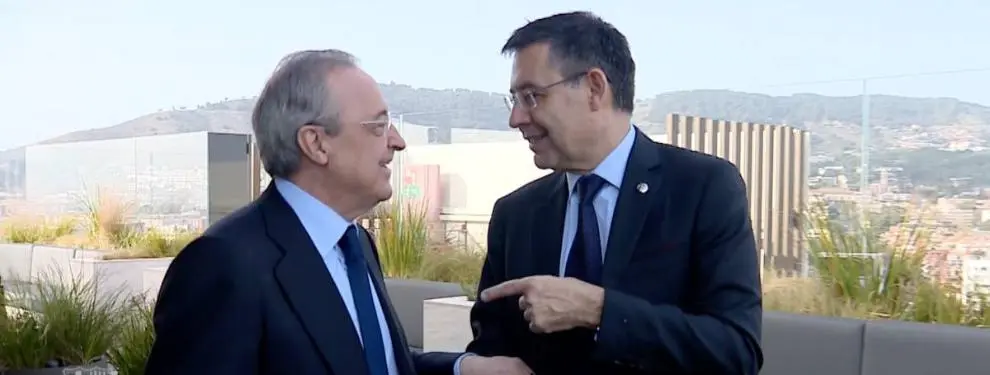Suspendió el examen: Bartomeu y Florentino Pérez dudan de un fichaje