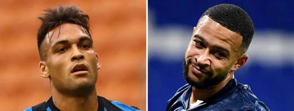 Ni Depay ni Lautaro Martínez: el favorito del Barça para la delantera 