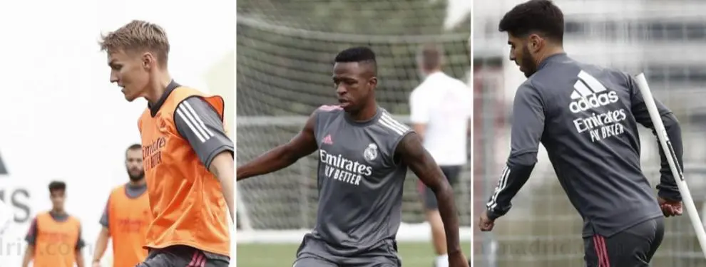 Zidane estalla y avisa: última opción. Odegaard y Vinícius en el ajo