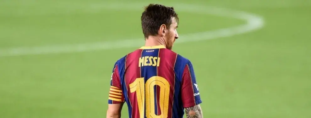 Messi, destrozado: quiere a un ariete, y el Barça le trae ¡esto!