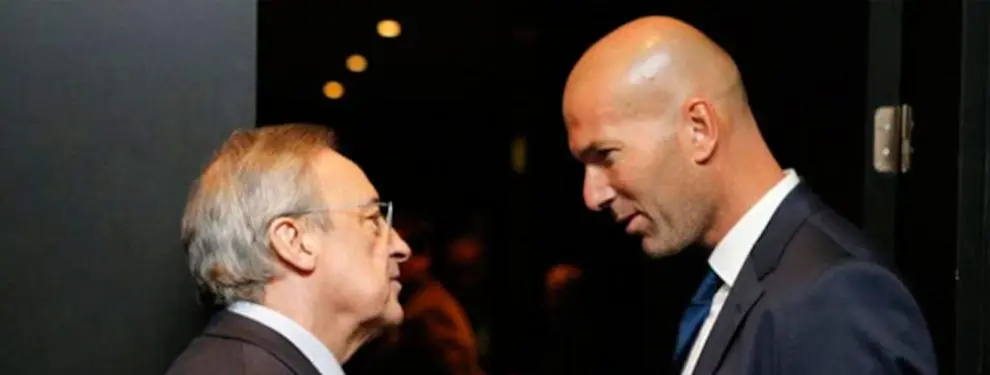 Florentino Pérez se enfrenta a Zidane: Este crack no será blanco