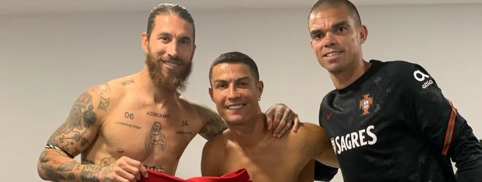 Cristiano Ronaldo se sincera con Sergio Ramos y Pepe, lo reconoce