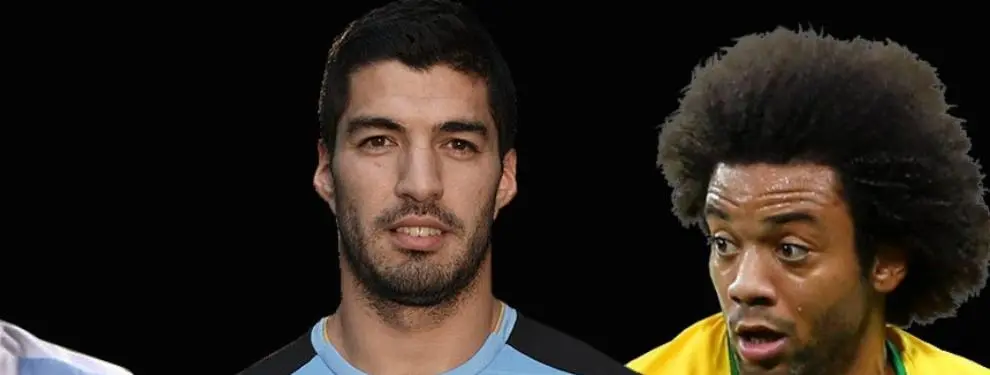 Marcelo y Luis Suárez estarían juntos aquí, pero cambiaron su destino