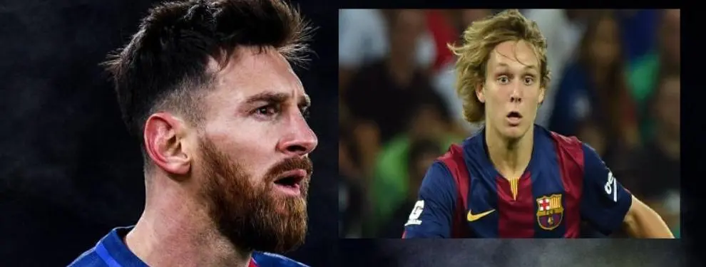 El Barça le echó e Ibrahimovic le remató: ‘el nuevo Messi’, en el hoyo