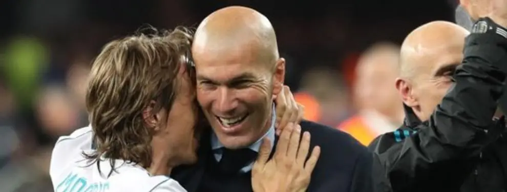Modric advierte a Zidane: “es mi única condición para renovar”
