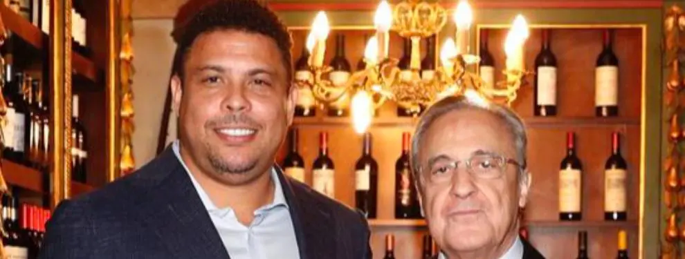 Florentino llama a Ronaldo Nazário: 