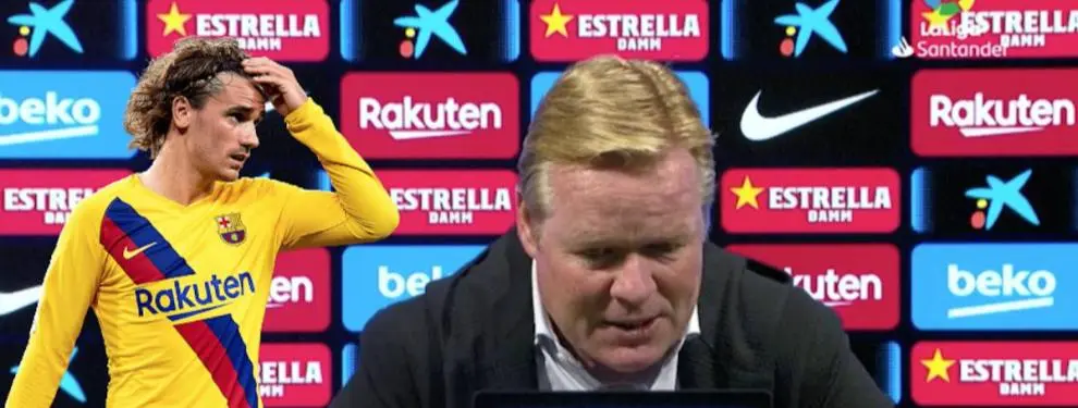 “¿Por qué no me pones en mi sitio?” La respuesta de Koeman, durísima