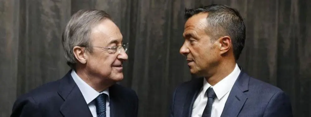 Jorge Mendes pide reunión con Florentino Pérez para venderle un crack