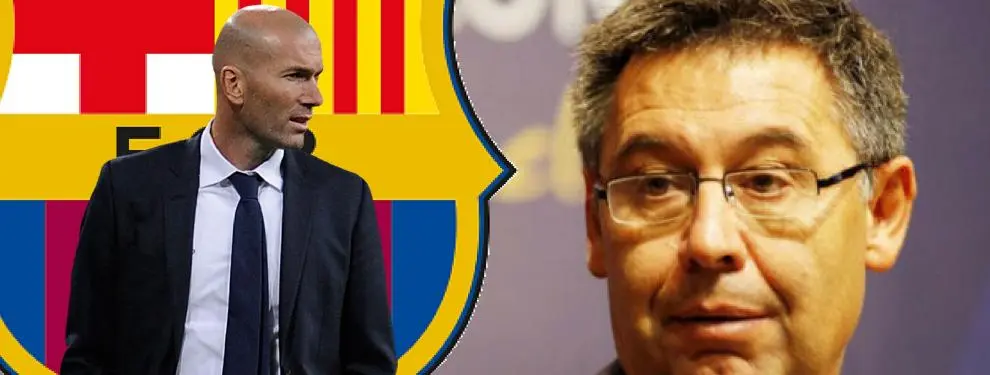 ¡De locos! Bartomeu le roba a Zinedine Zidane su fichaje más preciado