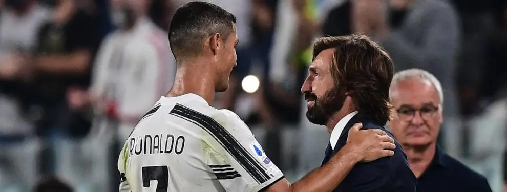 Pirlo señala y CR7 afirma: lío en la Juventus que tiene nuevo crack