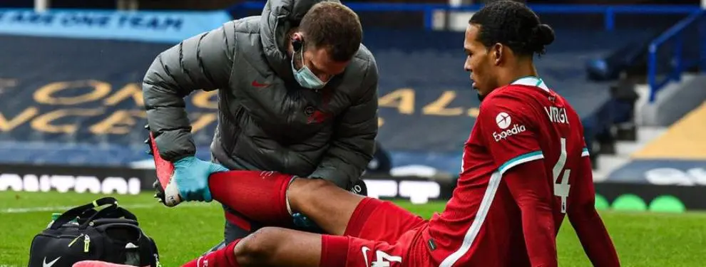 El Liverpool elige a un culé por la lesión de Van Dijk y Koeman acepta