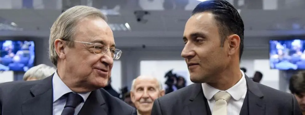 Keylor Navas posee un aliado en el Madrid que hunde a Florentino