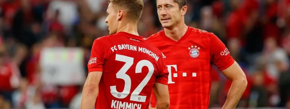 Lewandowski pierde la batalla y Florentino enfila a otro del Bayern