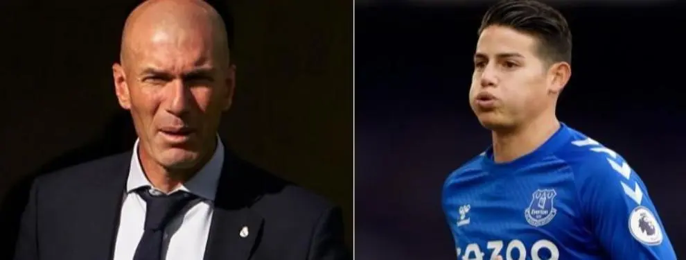James Rodríguez avisa al crack del Madrid, Zidane ya se lo hizo a él