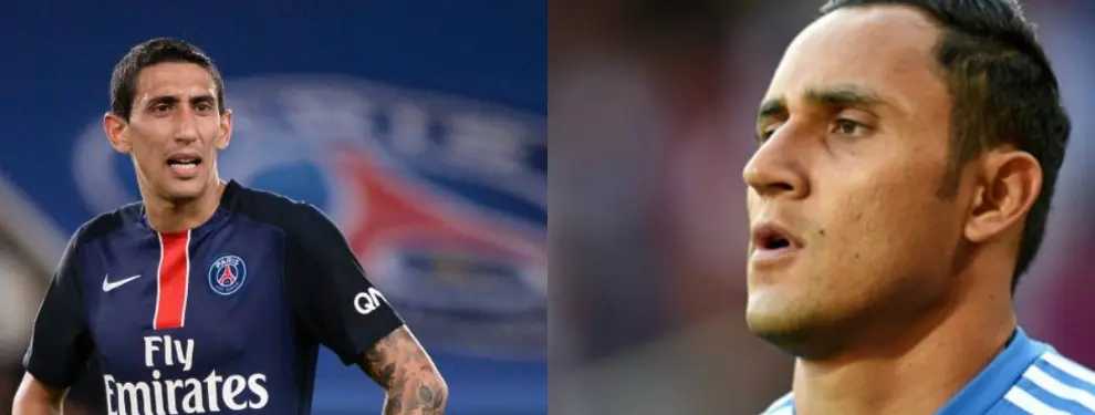 El PSG hace a Keylor Navas y Ángel Di María lo mismo que Florentino
