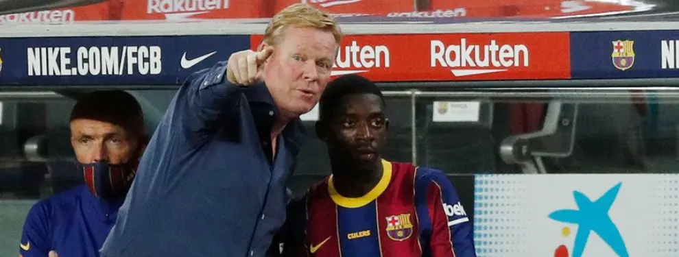 Koeman opera al Barça y libera a Messi, Dembélé es ahora la estrella