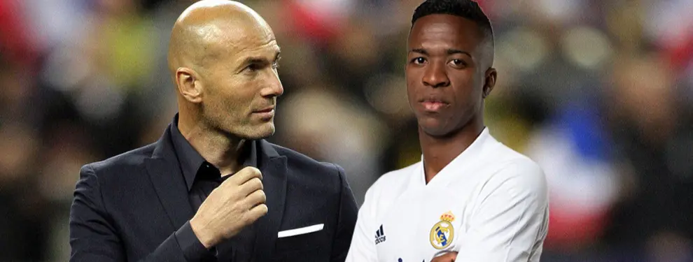 Zidane avisa a Vinícius: “Te vas, es inevitable, necesitamos tu hueco”