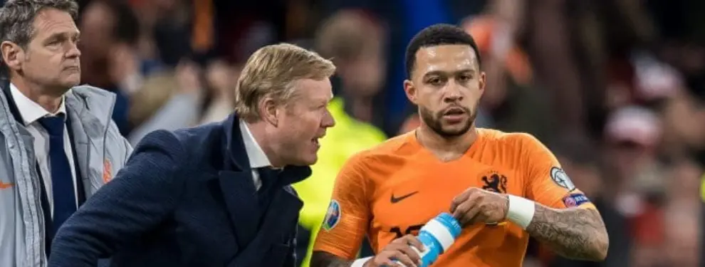 Koeman activa el Plan B: llegaría en enero por 25 kilos si falla Depay