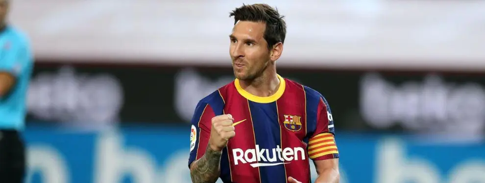 Messi rompe con él. Una decisión que lo aleja del Barça