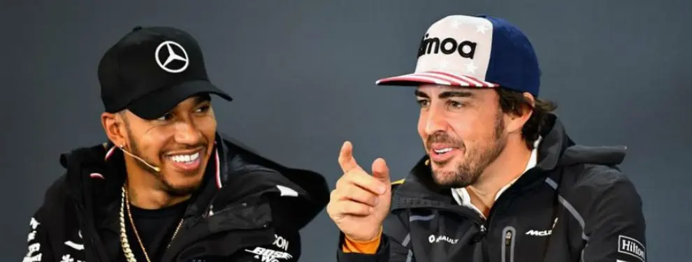 Hamilton dinamita la F1 con la noticia más esperada: Alonso, atónito