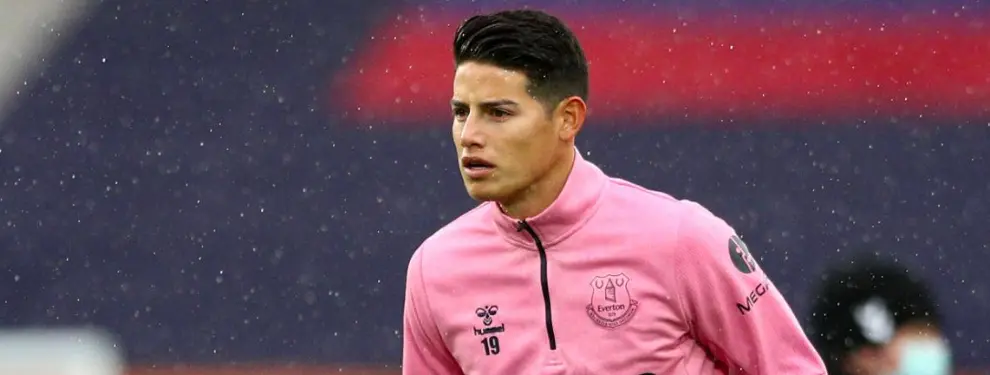 Giro radical en el futuro de James Rodríguez: en el Madrid alucinan