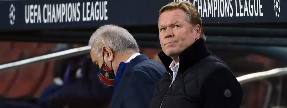 Koeman quiere hacerlo y no le dejan. Bombazo (y puede que lo echen)