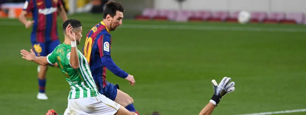 Messi se lo dijo a Guardiola. Y el Barça-Betis lo destapó