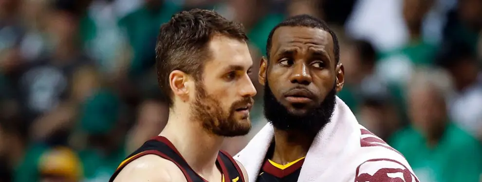Kevin Love se lo pide a LeBron para no volver a caer en el pozo