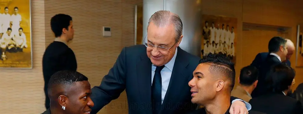 Florentino ata al recambio de Casemiro: llegará en verano por 30 kilos
