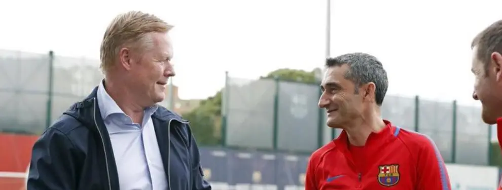 Operación salida en el Barça: Koeman revive un problema de Valverde