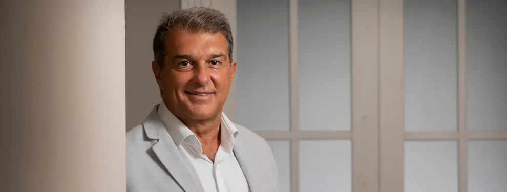 ¡Joan Laporta lo cierra! El fichaje estrella que trae para la defensa