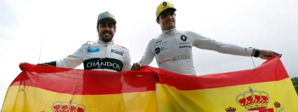 Alonso interviene y Renault acepta, Carlos Sainz no tiene respuesta