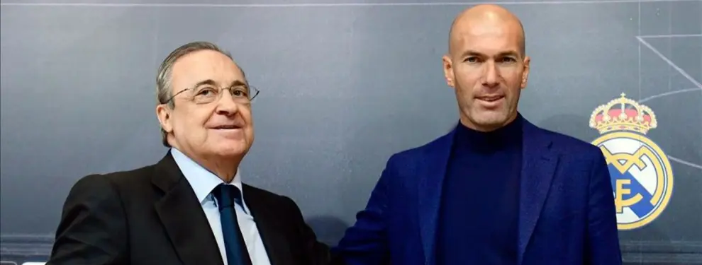 Está sobrevalorado: Zidane descarta un fichaje de Florentino Pérez