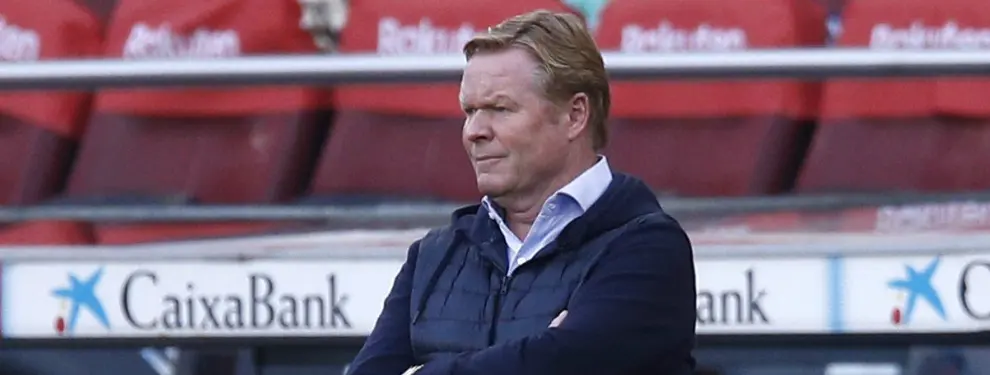 Ronald Koeman tiene un enfado bestial con el Barça por este fichaje