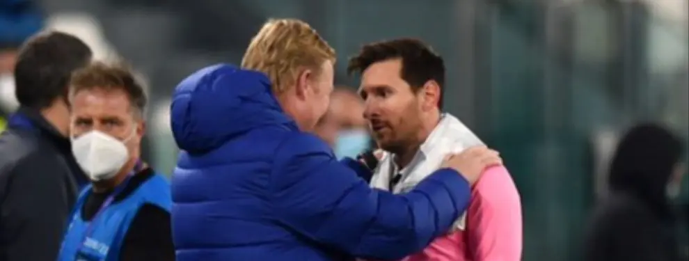 Ronald Koeman lanza el dardo que finiquita a Messi y destroza al Barça