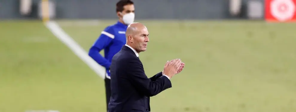 Zidane borra el nombre de un futurible para el tridente del Madrid