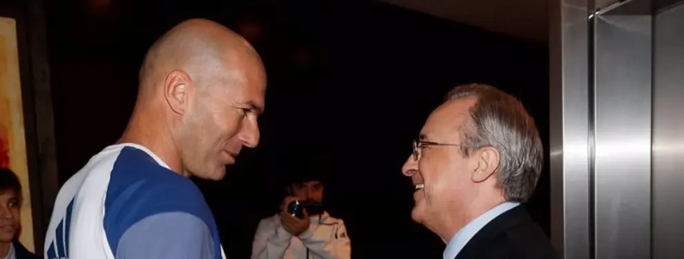 Zidane no le quiere y tienta a Florentino: negativa a su regreso
