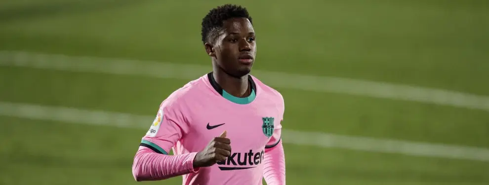 ¡Hay pelea con Ansu Fati en el Barça! Y es por esto que acaba de pasar