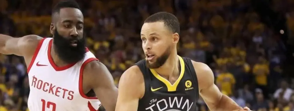 Misil teledirigido de Curry a LeBron: el base ficha y alarma la NBA